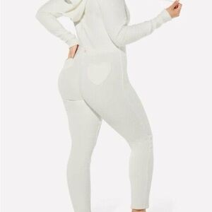 YITTY Cream Jumpsuit Cozy One-Piece Design